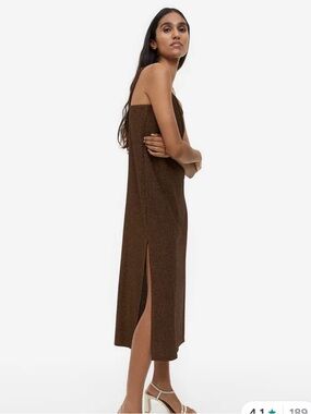 open lace back dress D478 - Tiana